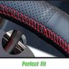 Microfiber Leather Cover Braid on Car Interior Steering Wheel For Mercedes Benz E Class W212 2009 2010 2011 2012 Trim Accessory