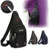 Leisure Sports Backpack Oxford Cloth Chest Bag Travel Storage Bag Messenger Bag Mini Shoulder Bag