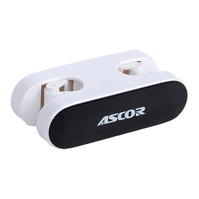 Mengni Wall-mount Mop Holder Household Storage Tools Punch-free Mop Rack for Kitchen and Bathroom Organizer Bathroom Accessories