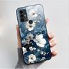 Для TCL 30 SE 30E 306 305 Чехол 6165D 6102H 6102A 6102D Чехол для телефона Модный Черный Мягкий Силиконовый Корпус Бампер с Бабочками и Цветами