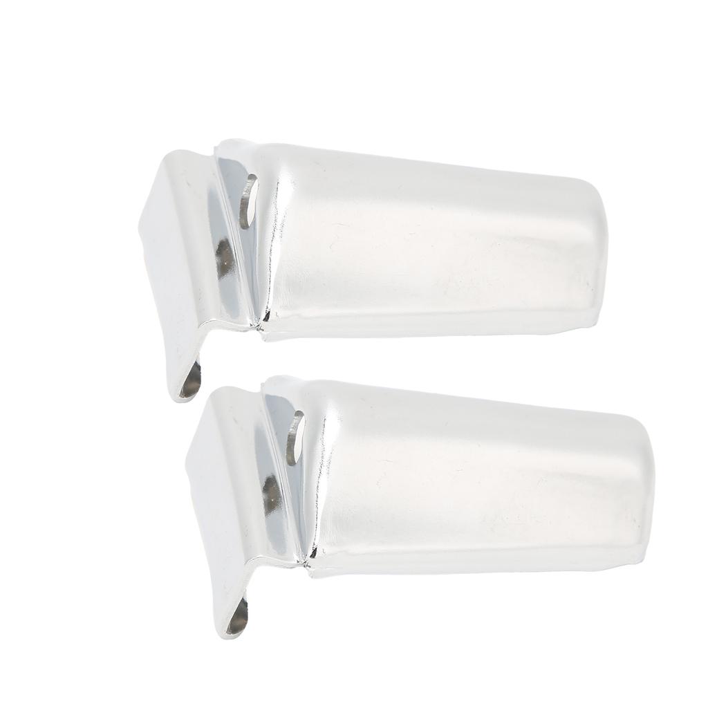 2Pcs Drum Lug Bass Chrome Color Iron Musical Instrument Maintenancing Accessories WC703