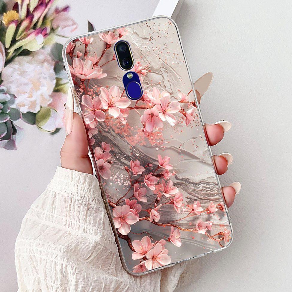 Для Oppo F11 Чехол Прозрачный Роскошный Милый Кот Модный Цветок Забавный Крутой Расписной Мягкая Задняя Крышка Для OppoF11 Чехол Для Телефона CPH1913 CPH1911