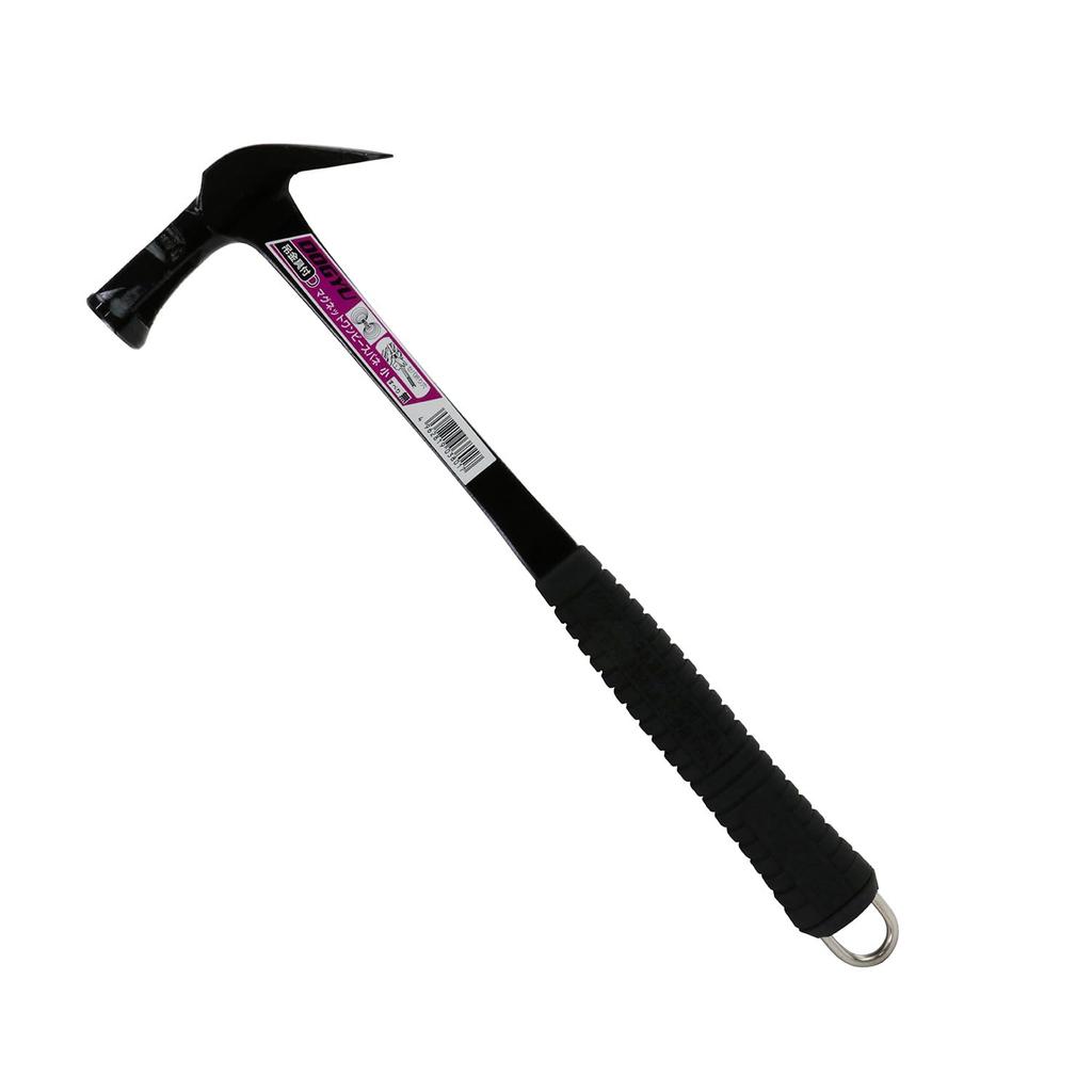 Dogyu Sangyo Магнитная цельная панель с подвесным кронштейном, Маленькая, Нескользящая, Диаметр 27 мм, Общая длина 415 мм, 03801