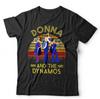 Donna And The Dynamos Unisex TShirt Large Fit 35XL Mamma Mia Musical Retro