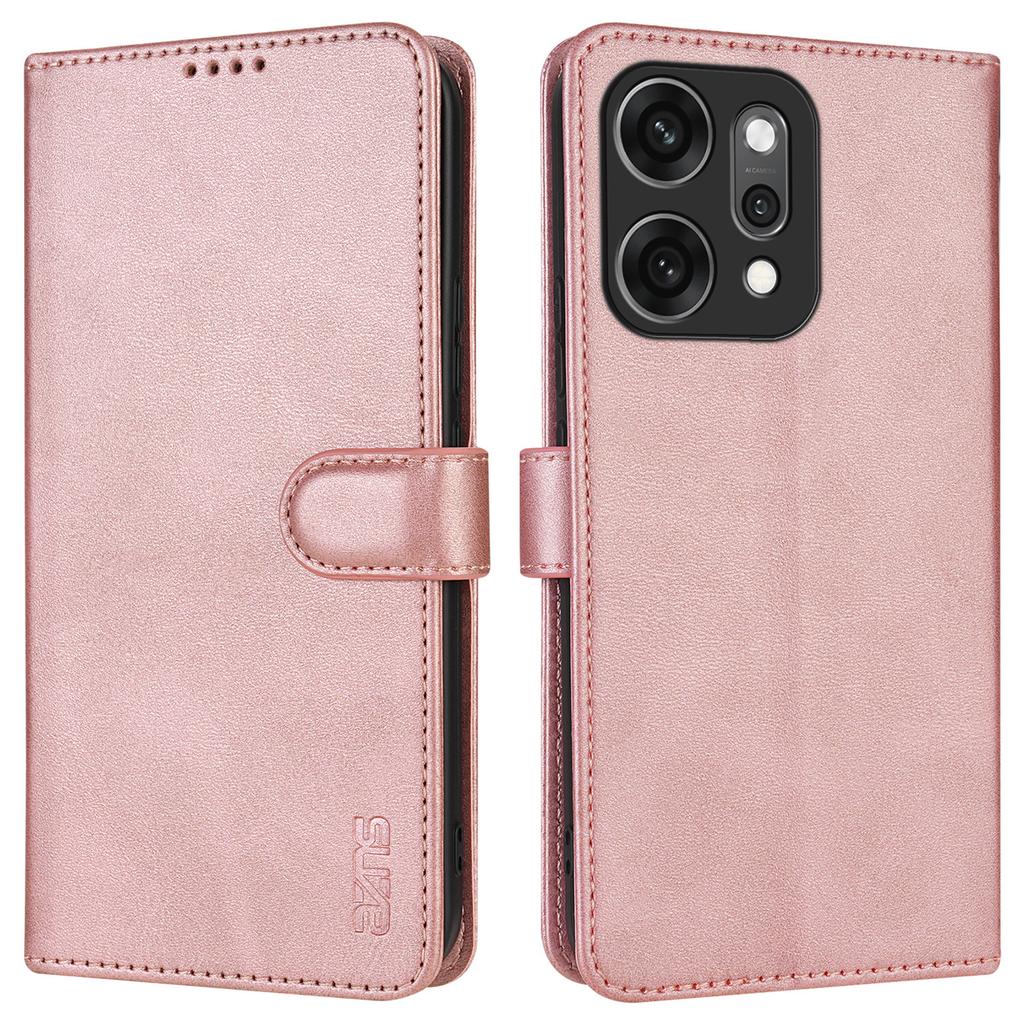 AZNS For Oppo Reno14 5G (Global) Case PU Leather Wallet Phone Cover