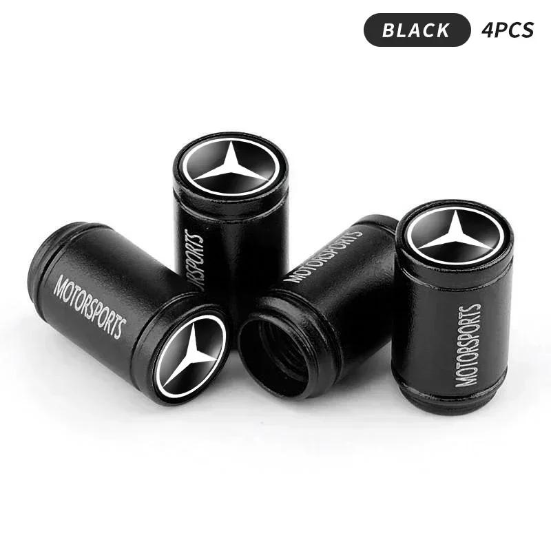 AABGZ1 For AMG Car For Mercedes Benz AMG 4pcs Creative New Anti Theft Valve Tire Cap Sport For Mercedes Benz W212 W213 W205 W177 W247 W