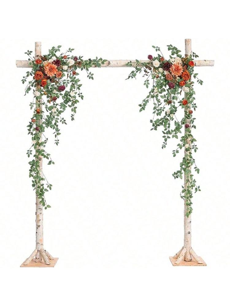 2шт искусственные цветочные зеленые композиции свадебная арка цветы с подвесными виноградными лозами гирлянда для приветственных знаков настенный декор окна дома