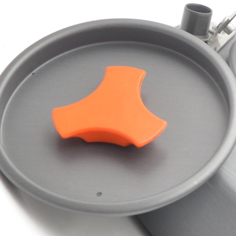 Outdoor Camping Kettle Aluminum Teapot Outdoor Hiking Water Boilers Camp Teas Coffee Pots Portable Teapot Kettle