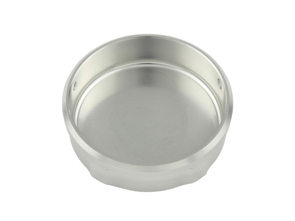 POSH 132215-03 Motorcycle Supplies Aluminum Machine Radiator Cap Z900RS/CAFE (18-20 Years), Silver