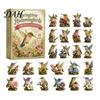 Christmas Countdown for Kids 2026 Hummingbird Advent Calendar, 24-Day Acrylic Ornament Set with Bird Figure Festive Party Supplies