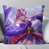 Miyamoto Musashi Animated Game Fate Grand Order Pillow Case Fashion Square Pillowcase Bedroom Sofa Room Ins Decoration Leisure