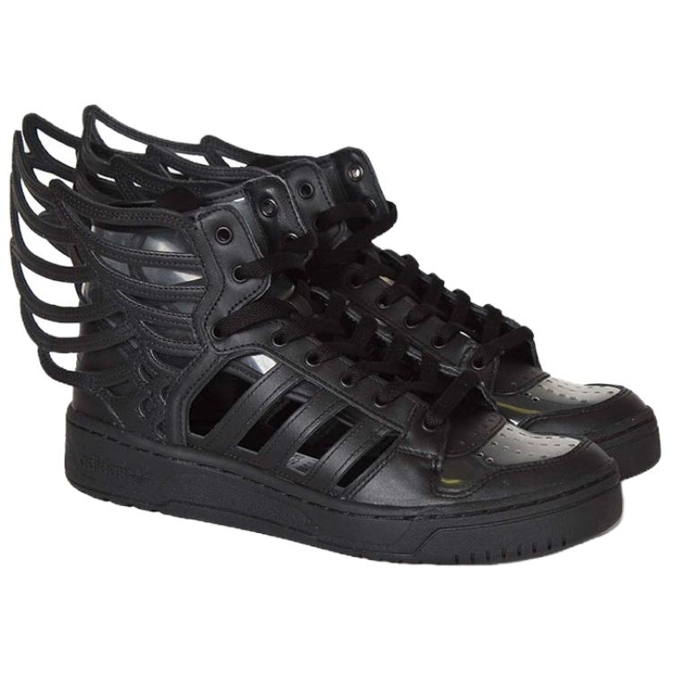 adidas JS Wings 2.0 Вырезанные Унисекс Кроссовки Черные Core-Black B26273