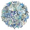 50PCS Golden Marine Life Cartoon Creative Stickers DIY Handmade Materials Phone Case Laptop Luggage Stickers