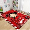1Pc Pucca'S Love Adventures Carpet Rug Customizable Soft Washable Antislip Home Living Room Sofa Mats Personalized Rug 0917298