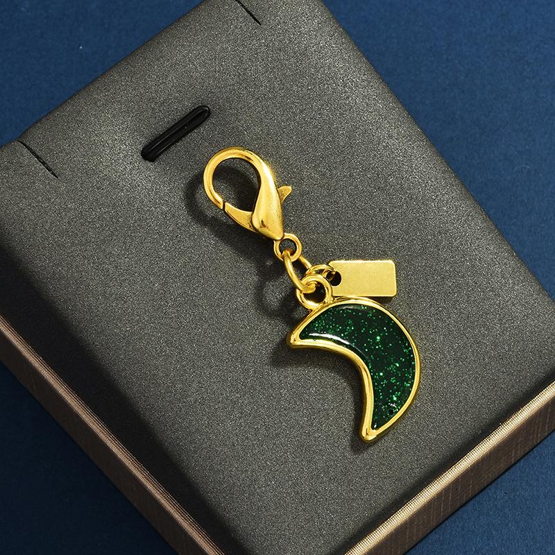 Exquisite Cherry Butterfly Keychains For Women Bag Pendant Car Keyring Creative Backpack Decoration Accessories Gifts