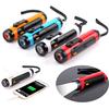 MOONN Alarm FM Radio Mobile Phone Charging Hand-operated Power Generate Flashlight