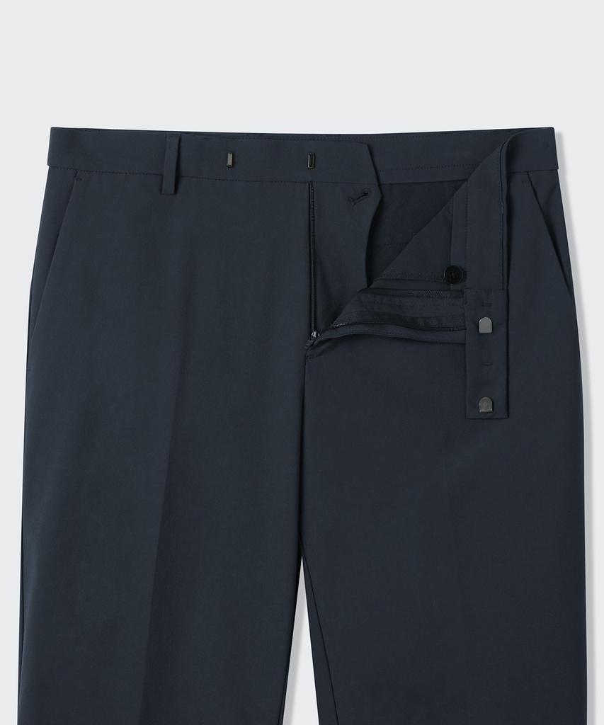 MUSINSA STANDARD Sporty Straight Slacks [Navy]