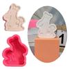 Rabbit Resin Molds Kissing Rabbit Candle Molds for Candle Animal Resin Molds for Making Candle Soap Fondant Decorations