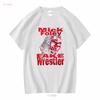 Vintage  Mick Foley Fake Wrestler T Shirt Size XL vintage Washed Slightly Breathable Casual Stretched streetwear