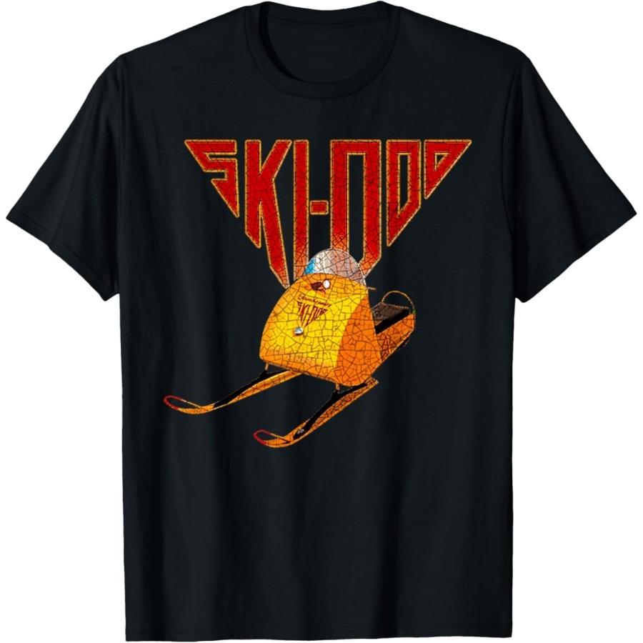 TcSerEinlO Vintage Snowmobiles Winter Retro Sport Quote Ski Classic Doo T-Shirt