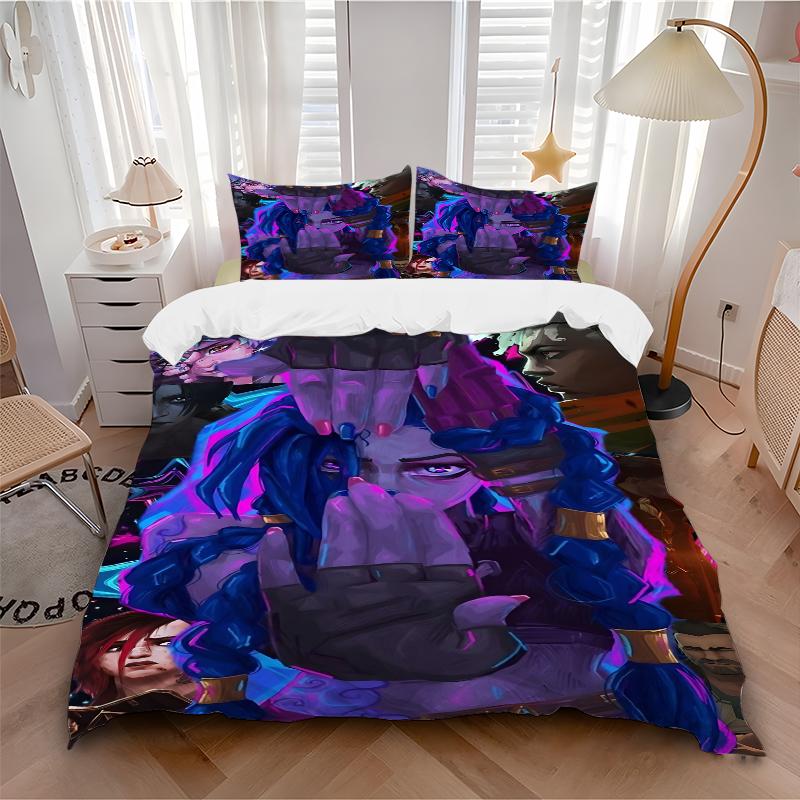 3Pcs Fantasy Warrior Portrait Bedding Sets For All Sizes New 3D Printed Bed Cover Comforter Duvet Cover Pillowcase Bedroom Decoration