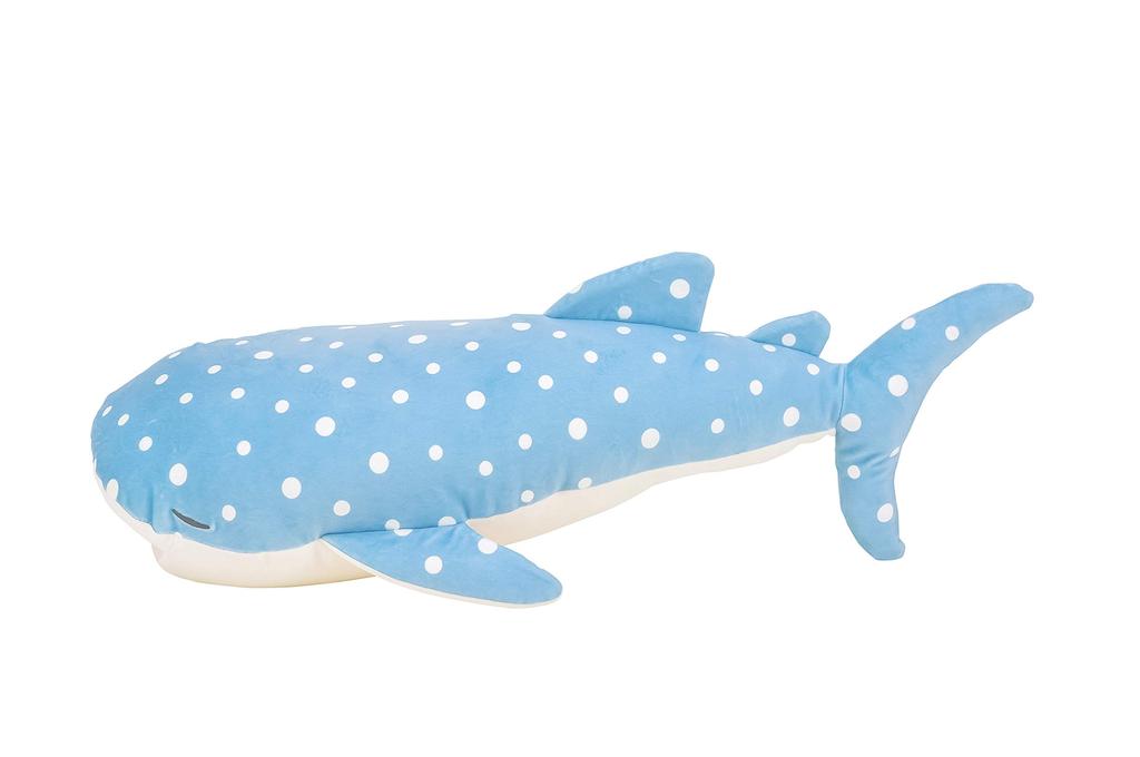 Ribuhaato Body Pillow Premium Nemunemu Animals Kamukamusu the Shark L Size Length Fluffy Chewy Jinbee-san (Total Approx. 63cm) 68840-62