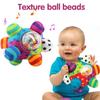 Baby Toys Fun Little Loud Bell Baby Ball Rattles Toy Develop Baby Intelligence Grasping Toy HandBell Rattle Toys for Baby/Infant