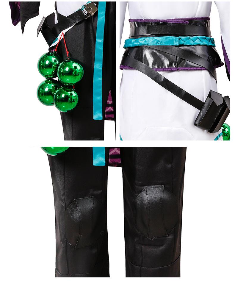 Костюм Косплея Сейдж из Valorant Комплект