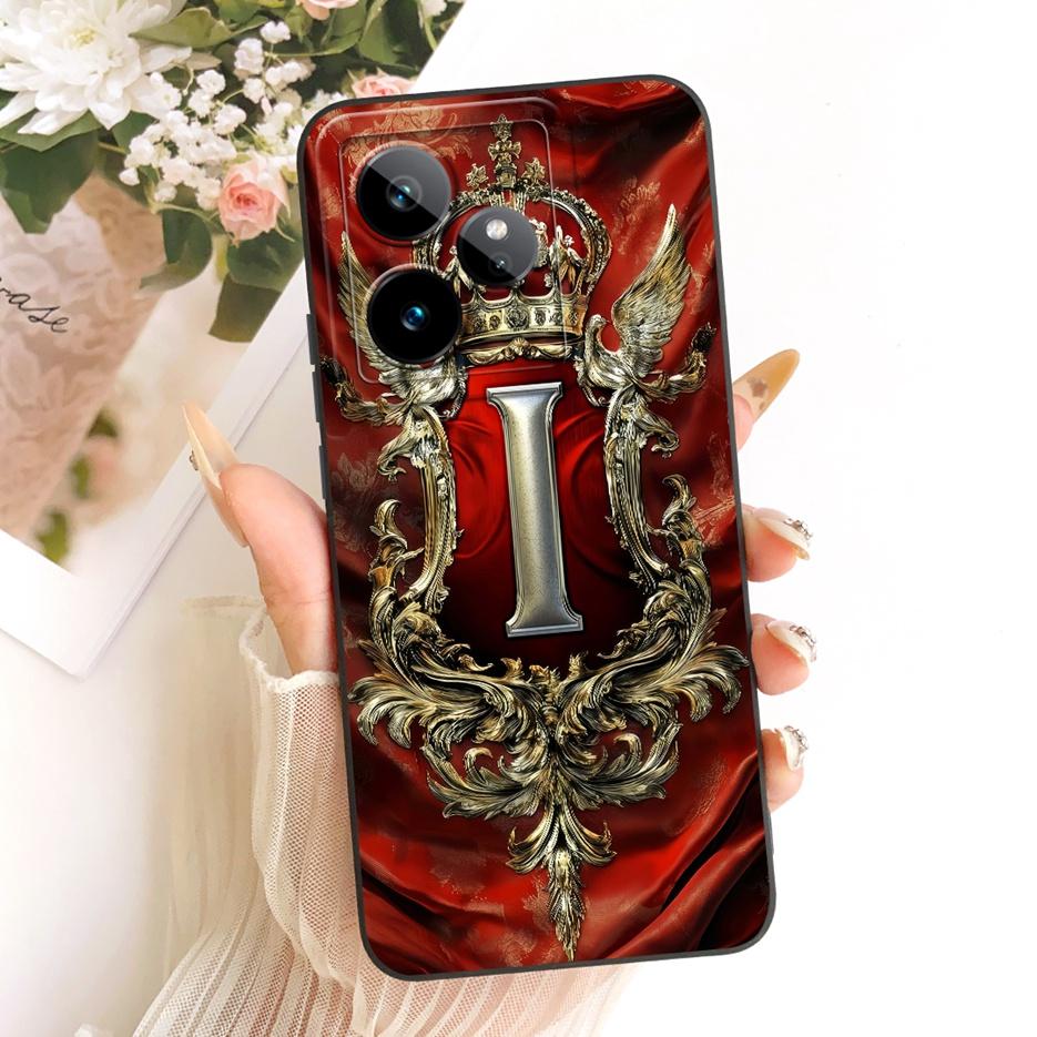 Чехол для Realme GT 7 Чехол для Realme GT 7T Милая корона Буквы Чехол Мягкий ТПУ Чехол для телефона Для Realme GT 7 Pro GT7 T GT7T 5G Задняя крышка Сумки