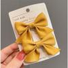 2 Piece Bow Hair Clip Elegant Flower Hair Clips For Kids Ladies Set Hairpin Hair Accessories  Style Bair Accessories