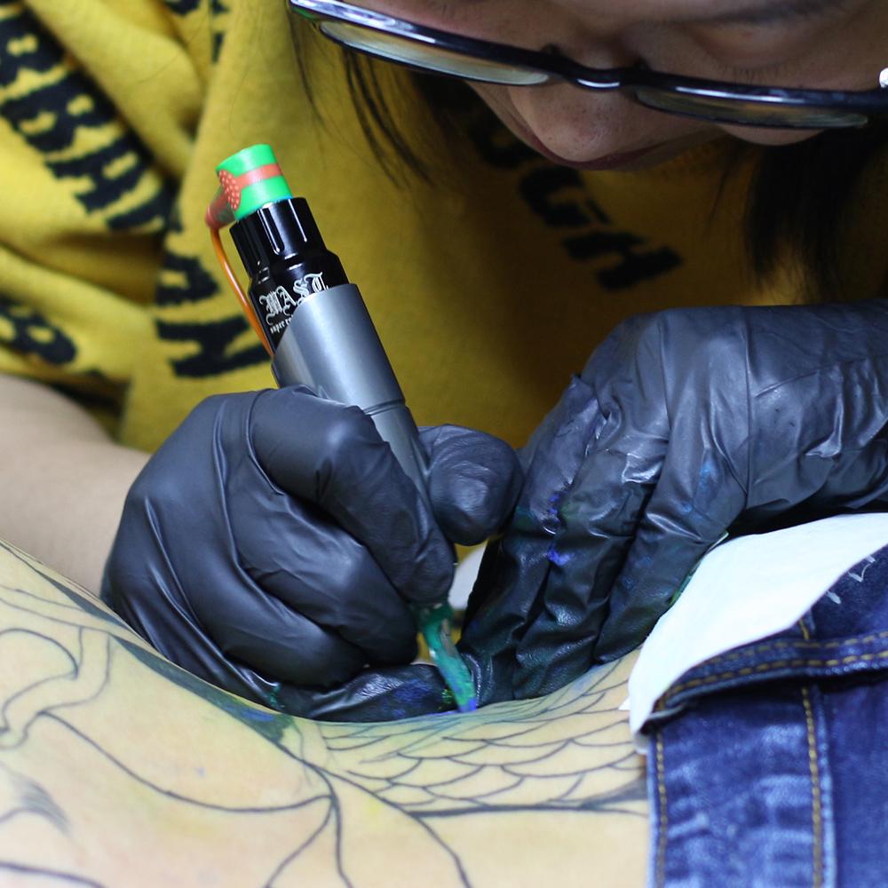 Dragonhawk Tour Rotary Tattoo Machine Pen Самая маленькая легкая ручка для макияжа