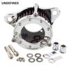 Chrome Motorcycle Air Filter Intake Cleaner System Kit For Harley Sportster XL883 XL1200 Iron 883 48 72 Seventy Two 1991-
