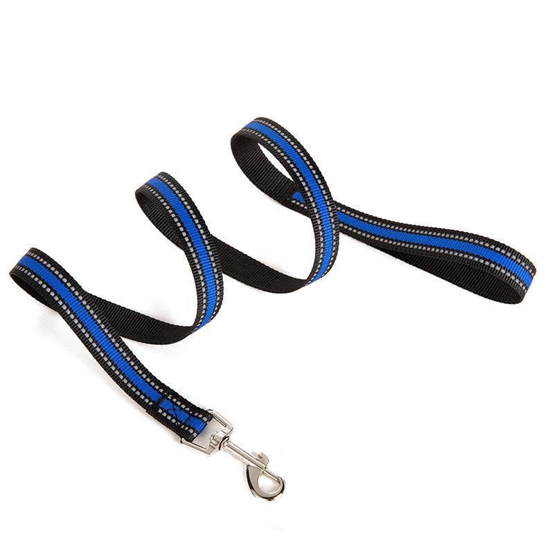 Nylon reflective leash multi-colored dog training rope outdoor walking dog leash pet leash
