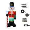 Christmas Inflatable Nutcracker LED Lights Prop Lawn Decoration Toy Lighted Yard Ornament