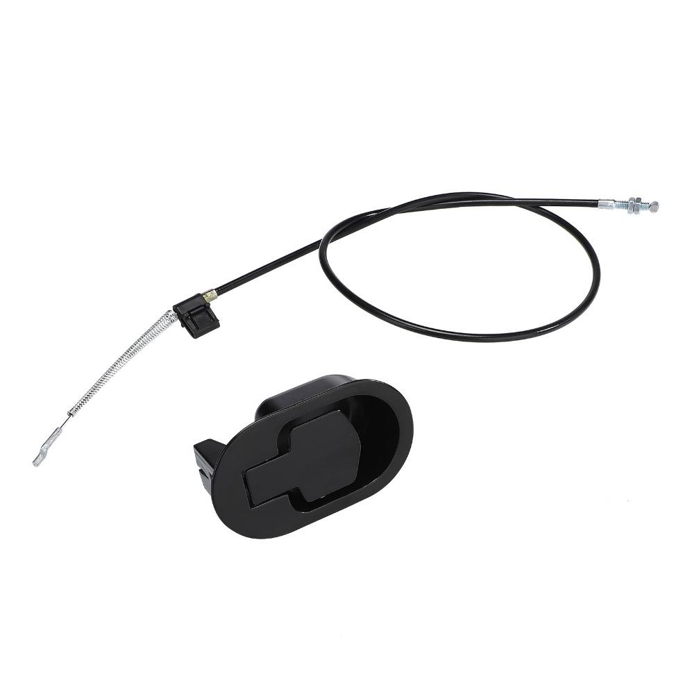 Black finished surface Pull Cable Switch Aluminum accessory parts Furniture Latch  Sofa chair refit