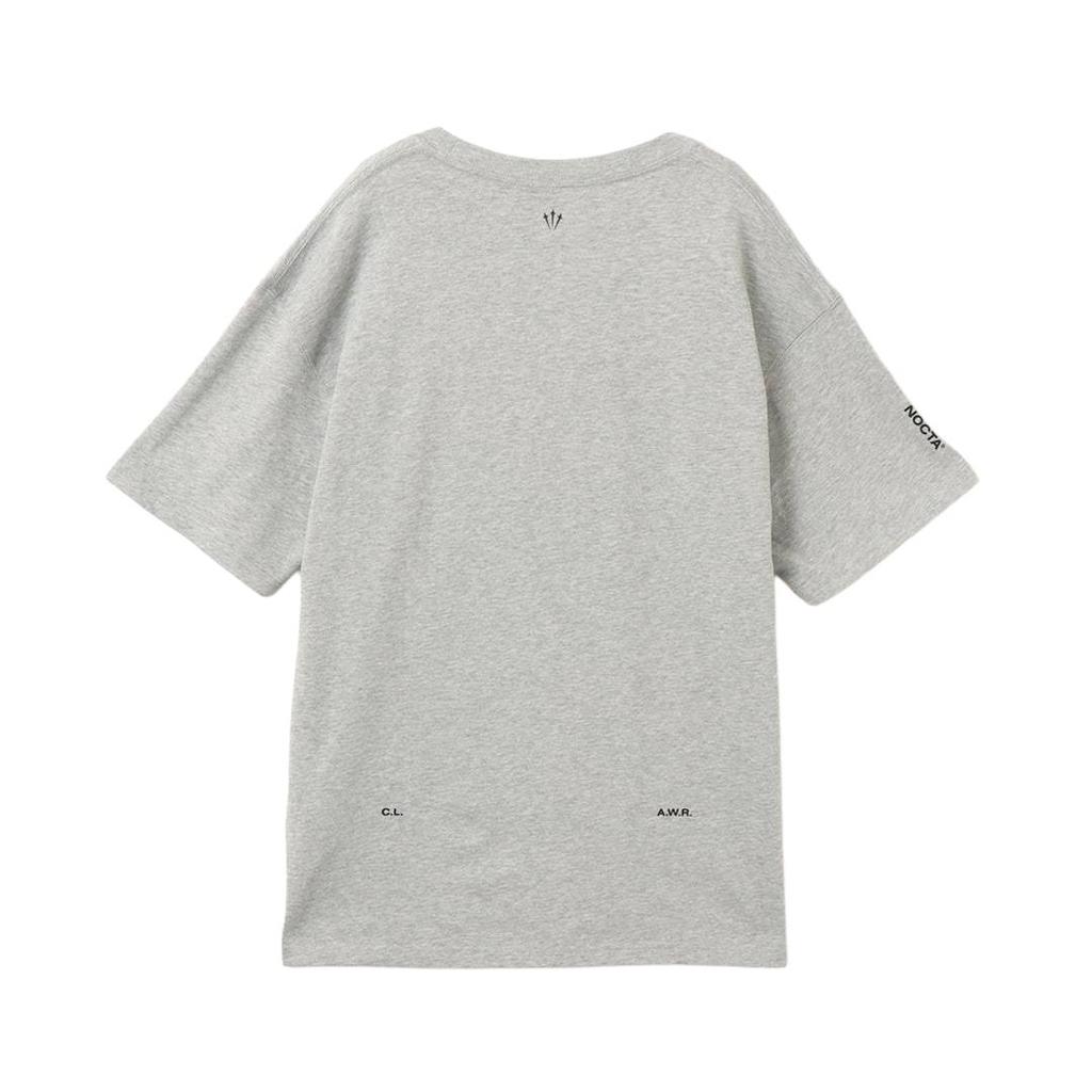 Nike × Коллаборация Nocta Мужская Женская Футболка с Круглым Вырезом Свободного Покроя с Коротким Рукавом Унисекс Топы IB5674-063