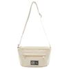 New LiNing Fitness Series Polyamide Shoulder Bag, Crossbody Bag Unisex Gravel White Gray ABDV203-2