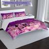 Twice Stars Custom Name Text Print 1Pc Bedding Set Duvet Cover With Two Pillowcases Soft Bed Linen For Household Bedroom