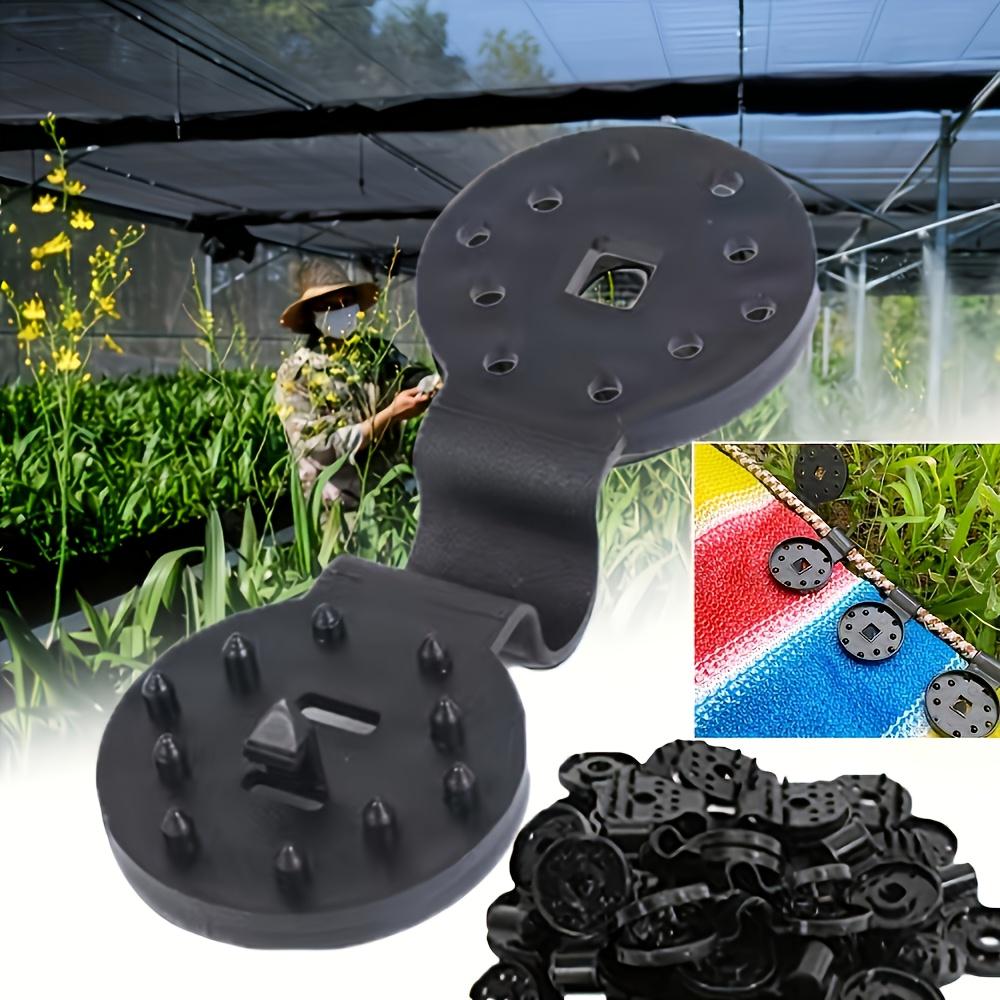 70Pcs Heavy-Duty Shade Cloth Fastening Clips, Special Clips For Greenhouse Gardens Car Windshield Sunshade Clips UV-Proof Plant Net Fasteners Outdoor