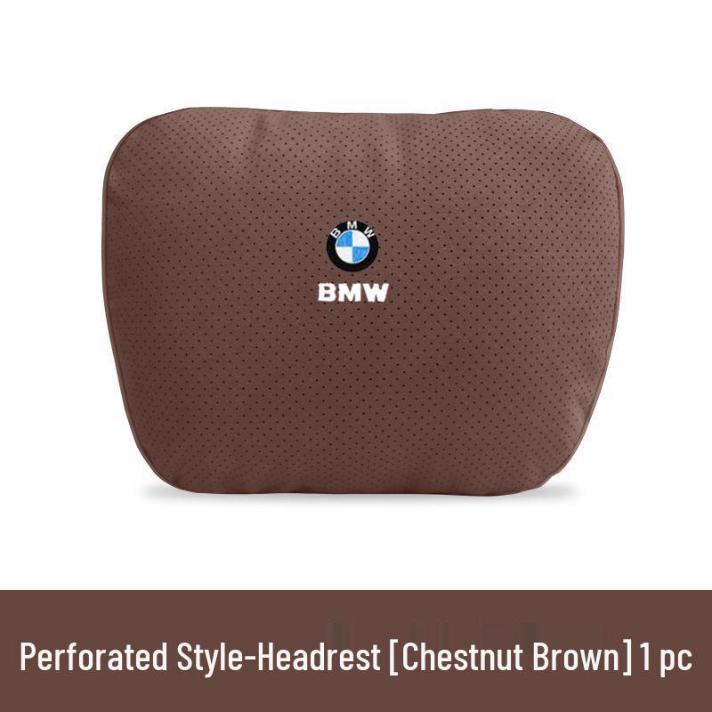 BMW Headrest Neck Support & Lumbar Cushion for 1, 3, 5, 7 Series & X1-X6