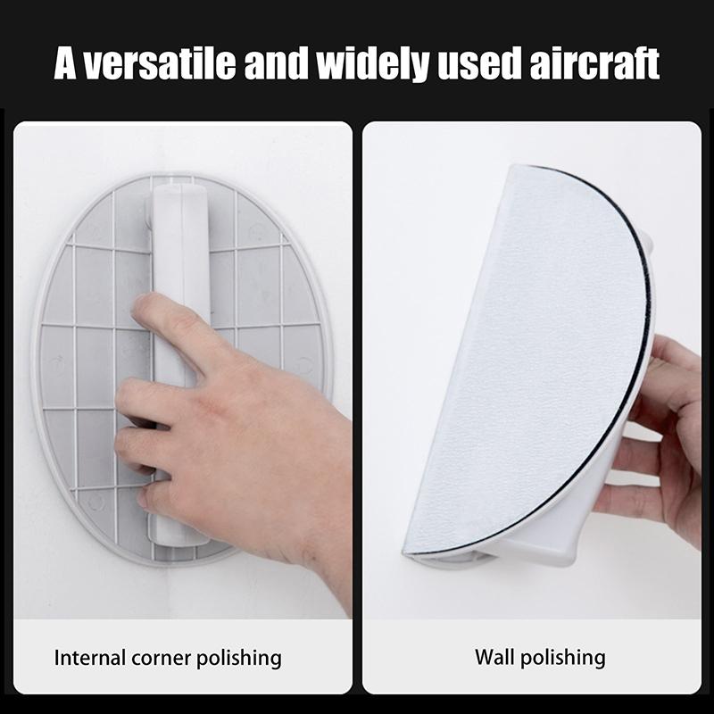 Полукруглое шлифовальное приспособление для внутренних углов, самоклеящаяся пластиковая высококачественная ручная шлифовальная доска