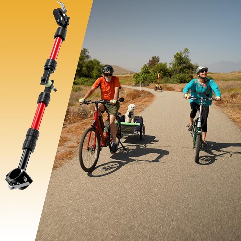 Соединитель для велосипедного прицепа Сцепка для прицепа Адаптер из сплава для велоспорта Аксессуары Вращение на 270 градусов Для детского грузового использования на открытом воздухе