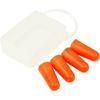 Soft Earplugs, 4 Pieces, 2 Pairs, for Noise Prevention, with Storage Case SEP-1-2P