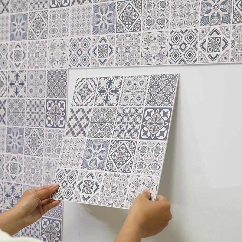 Поливиниловая композитная плитка, наклейка на кирпичную стену, самоклеящиеся водонепроницаемые утолщенные обои