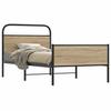 VidaXL Bed Frames Without Mattress 90x190cm Sonoma Oak Engineered Wood 4100384