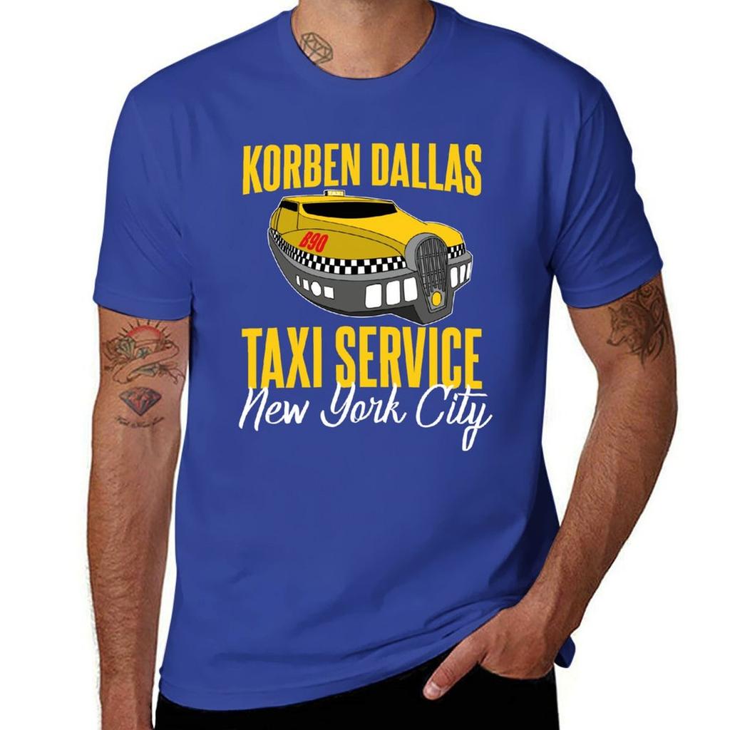 Korben Dallas Taxi Service TShirt quick drying korean fashion Unisex graphic t shirts