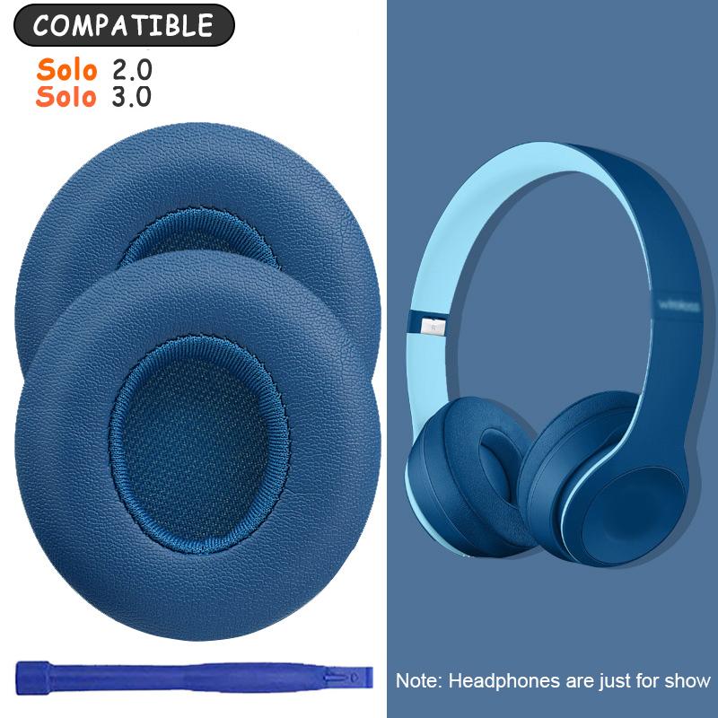 Амбушюры для Beats Solo 2 Solo2 Амбушюры для наушников Solo 3 Solo3 Амбушюры для наушников Запасные части для наушников Поролоновая прокладка для гарнитуры