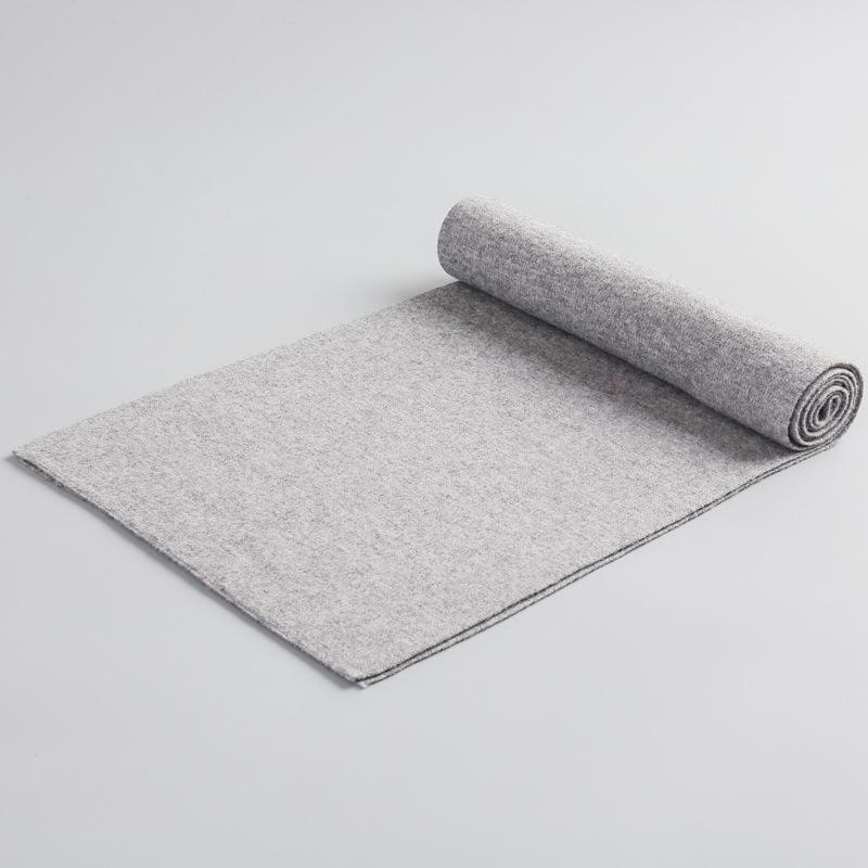 Теплый осенне-зимний вязаный однотонный шарф из чистой шерсти, утолщенный корейский вариант теплого шарфа в наличии