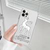 Рождественский коврик для мыши для iPhone 16 15 14 13 12 Mini 11 Pro XS Max X XR SE 6 7 8 Plus Мягкая силиконовая крышка