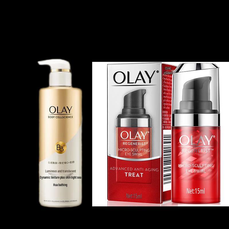 Olay Набор Regenerist: Крем для век и Гель для душа